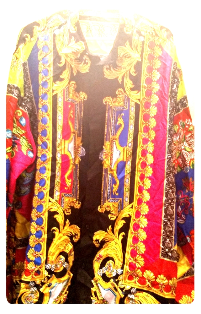Versace silk shirt
